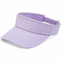Visière taille unique synthétique lilas réglable pour protection solaire
